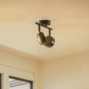 Lindby-spot Jyla, sort, 2.700 K, 2-lys, GX53