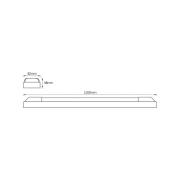 OSRAM LED-lysliste POWER BATTEN, 4.000 K, 120 cm, 2 lyskilder