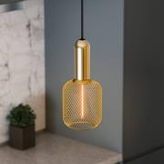 OSRAM hængelampe VINTAGE 1906 ROUND, guld, metal, Ø 10 cm