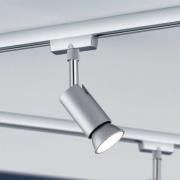 Paulmann URail-skinnespot Pure I, krom mat, GU10, metal