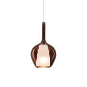 Ideal Lux Pendellampe Kalique 1, kobberfarvet, Ø 18 cm