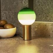 MARSET bordlampe Dipping Light M, grøn/messing