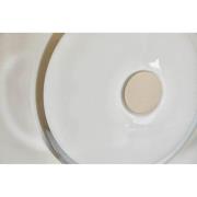 LOOM DESIGN LED-væglampe Solene, hvid, glas, Ø 20 cm