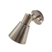 Væglampe Kem, messing, metal, højde 22 cm, E27