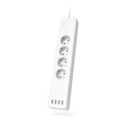 Hama Smart stikdåse, 4 x 230 V, 4 x USB, WLAN