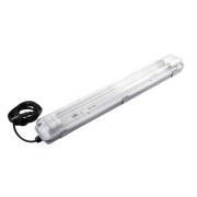 MEGAMAN plantepære Rocca, bredde 10 cm, 2 x T8, IP65