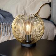 Bordlampe fra Venezuela, skærm af gyldne stænger