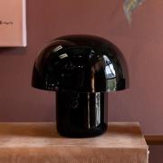 KARE bordlampe Mushroom, sort, metal, 20 cm, E14