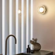 MARSET udendørs LED-væglampe ROC, sort, 14 cm, IP65, TRIAC