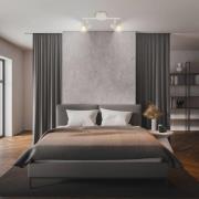 Loftspot Tapp, hvid, længde 28 cm, 2 lyskilder, metal, GU10