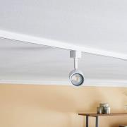 Prios skinnespot Jorell, hvid, 1 lyskilde, GU10, metal