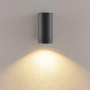 Udendørs væglampe ShoreLine Pro Round, mørkegrå, GU10