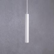LED-hængelampe Slim, hvid, aluminium, 2.700 K