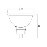 LED-pære SUPERIA RETRO GU5.3 MR16 5 W 840 480 lm dæmpbar