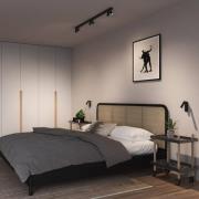 WEVER & DUCRÉ LED-loftspot Ceno 6.0, sort, 2.700 K