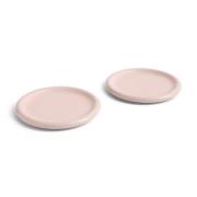 HAY Barro tallerken, pink, Ø 24 cm, 2 stk., terrakotta