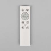 LED-loftlampe Vono, sort/klar, Ø 40 cm, CCT, RGB-fjernbetjening