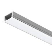 SLC LED-strip-profil A1, aluminium, længde 2 m, højde 8 mm Opbygning