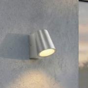 Lindby udendørs LED-væglampe Illuvia, aluminium, IP54