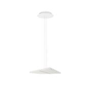 Vibia LED-hængelampe RHYTHM, hvid, 47 x 45 cm, 927 dæmpbar