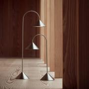 FRANDSEN LED-akku-gulvlampe Grasp, stål, højde 72 cm