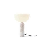 NEW WORKS bordlampe Kizu Large, beige, marmor, E27