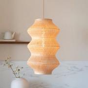 GOOD & MOJO Hængelampe Barbados, natur, Ø 40 cm, bambus, E27