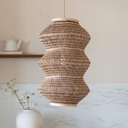 GOOD & MOJO Hængelampe Barbados, natur/brun, Ø 40 cm, E27