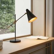 Nelu bordlampe, sort, højde 60 cm, metal, justerbar