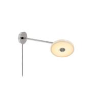 UMAGE LED-væglampe Asteria Long, hvid, stål, stik
