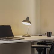 Lindby Jamelia bordlampe, stål, grå