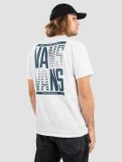 Vans Off The Wall Stacked Typed T-shirt hvid