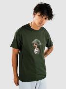 Dravus Yin Yang Bonsai T-shirt grøn