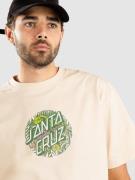 Santa Cruz Asp Flores Dot Front T-shirt brun