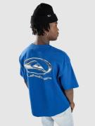 Quiksilver Chrome Logo Stn T-shirt blå
