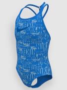 Nike Swim T-Crossback Swimmsuit blå