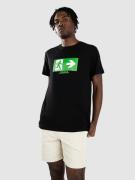 Mister Tee Skate Exit T-shirt sort