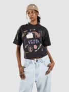 RVCA Gabrielle Monceaux Kinney T-shirt sort