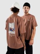 Woodbird Baine Chop T-shirt brun