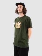 Monet Skateboards Monets Dragon T-shirt grøn