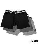 Horsefeathers Dynasty 3Pk Boksershorts grå