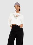 Vans Supply Boutique Relax Crop Langærmet t-shirt hvid