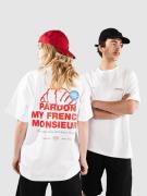 Another Cotton Lab Pardon Monsieur Oversized T-shirt hvid