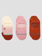 Stance Fortune No Show 3 Pack Strømper pink