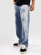 Broken Promises Cybersig Baggy Denim Jeans blå