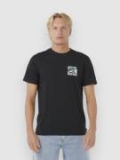 Rip Curl Hazed & Tubed T-shirt sort