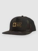 Salty Crew Apex Snapback Kasket brun