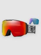 Oakley Line Miner Pro L Blk Renfrce +Bonus Lens Briller sort