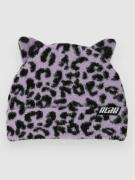 A.LAB Lavender Leopard Beanie