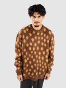 Santa Cruz Jaguar Knit Crew Pullover brun